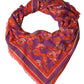 Elegant Red Cotton Scarf for Women