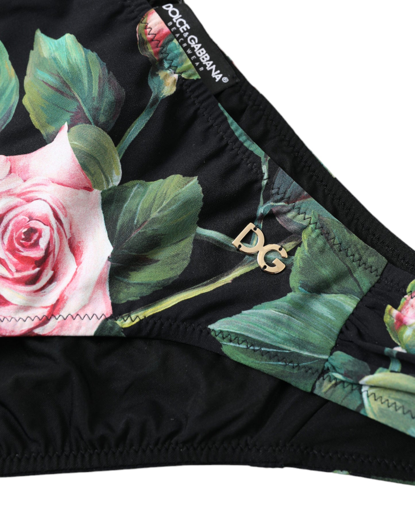 Chic Floral Print Bikini Bottom