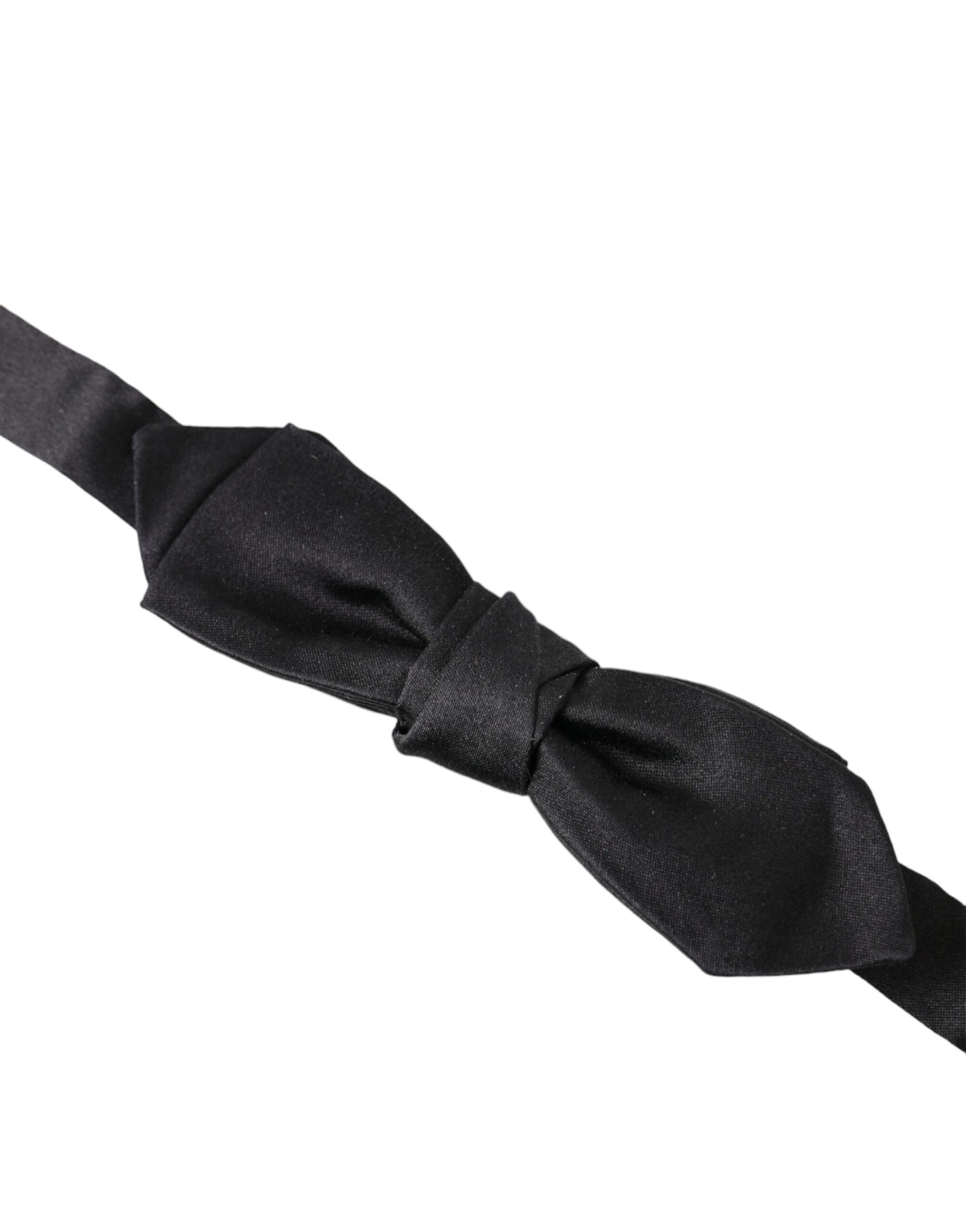 Elegant Silk Black Bow Tie for Gentleman