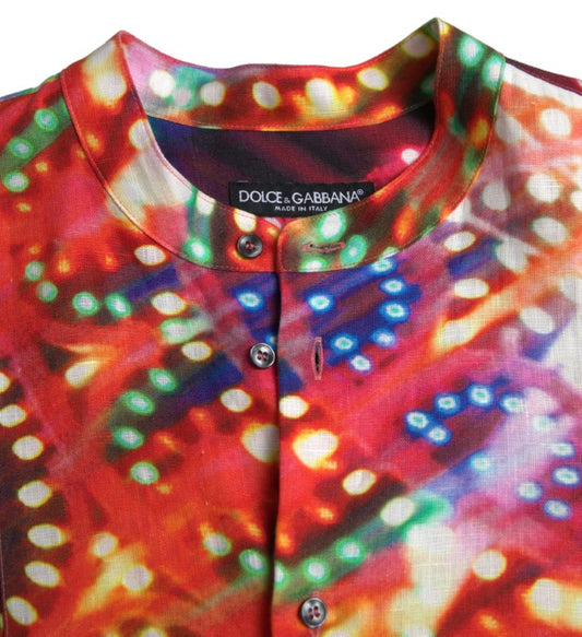 Stunning Multicolor Linen Casual Shirt