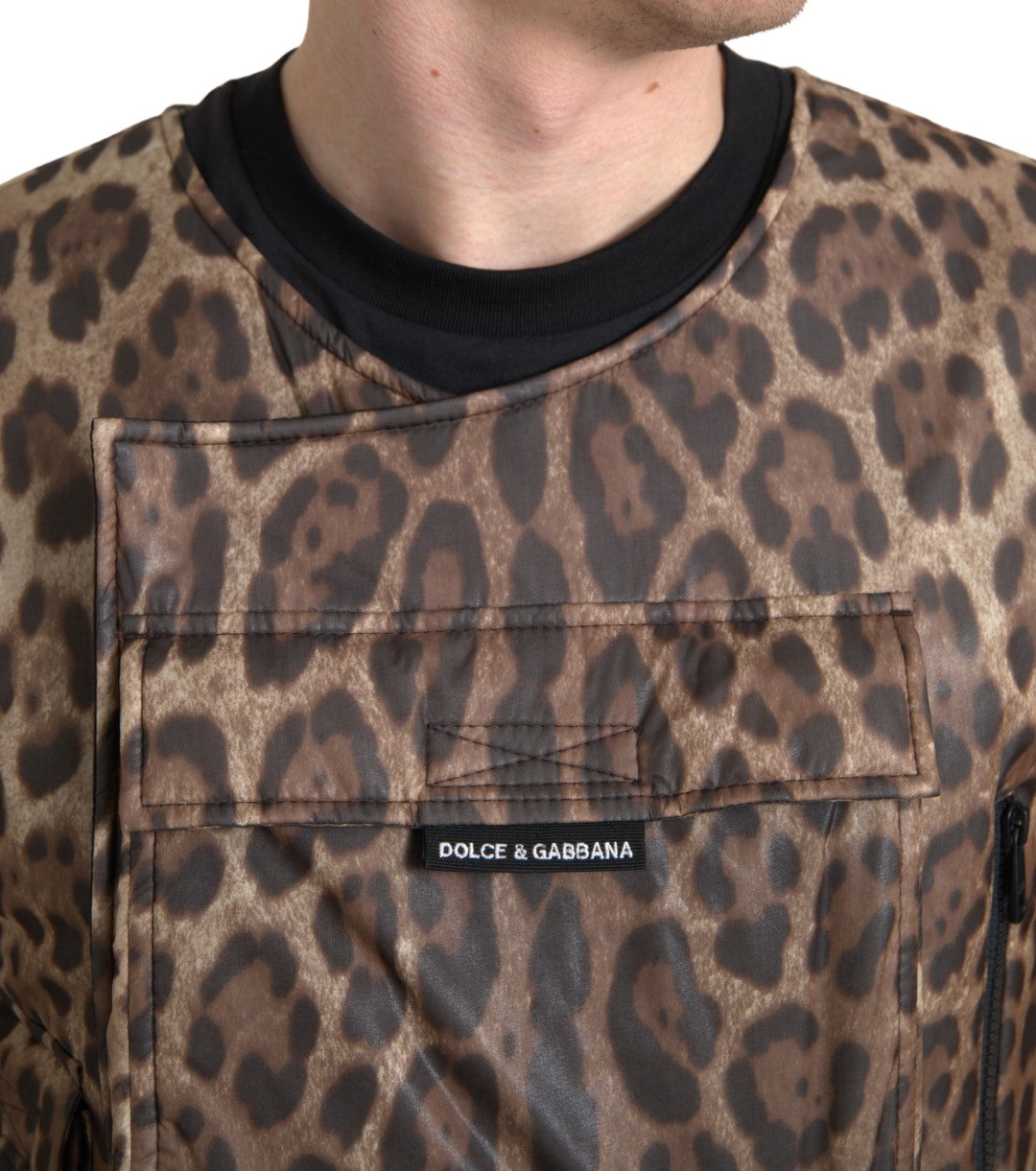 Silk Leopard Vest Exclusive Sportswear