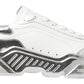 White Leather Sports DAYMASTER Sneakers Shoes