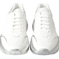 White Leather Sports DAYMASTER Sneakers Shoes