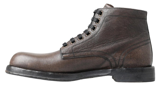 Brown Horse Leather Perugino Shoes