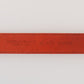 Dolce & Gabbana Orange Leather Gold Buckle Men's Belt