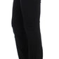 Black straight leg pants
