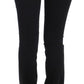 Black straight leg pants