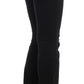 Black straight leg pants