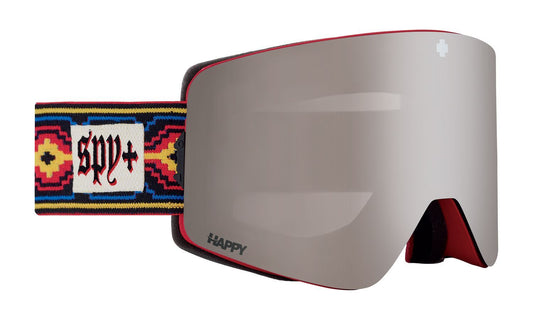 Red Unisex Snow Goggles