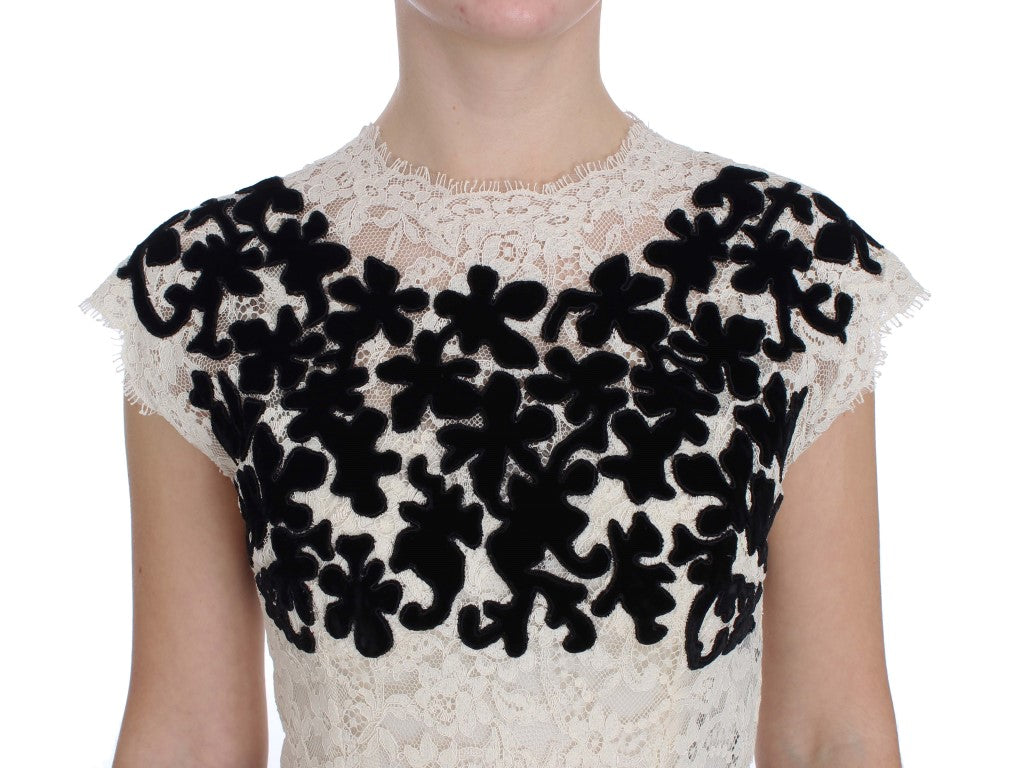 Elegant Floral Lace Cap Sleeve Maxi Dress
