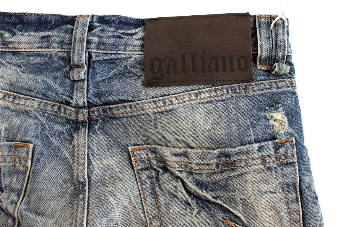 Blue washed cotton Jeans