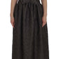 Elegant Gray Sheath Full-Length Dress Gown