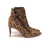 Leopard Birgikate 65 Veau Velours Heel Boots