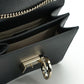 Elegant Black Leather Shoulder Bag