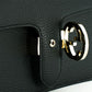 Elegant Black Leather Shoulder Bag