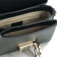 Elegant Black Calf Leather Shoulder Bag