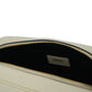 Elegant White Leather Camera Shoulder Bag