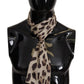 Elegant Multicolor Silk Men's Scarf
