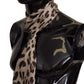 Elegant Multicolor Silk Men's Scarf