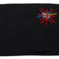 Elegant Black Wool Scarf Wrap