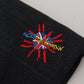 Elegant Black Wool Scarf Wrap