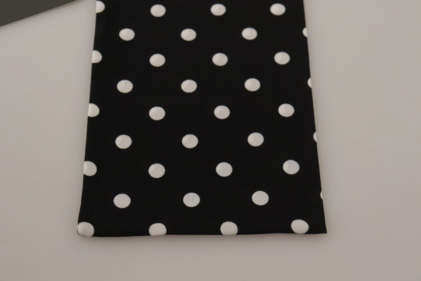 Elegant Polka Dot Silk Men's Scarf