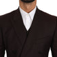 Bordeaux Baroque Slim Fit Three-Piece Suit