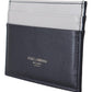 Elegant Two Tone Leather Cardholder