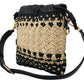 Elegance Unleashed Beige & Black Shoulder Bag
