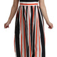 A-Line Pleated Midi Fashion Dress