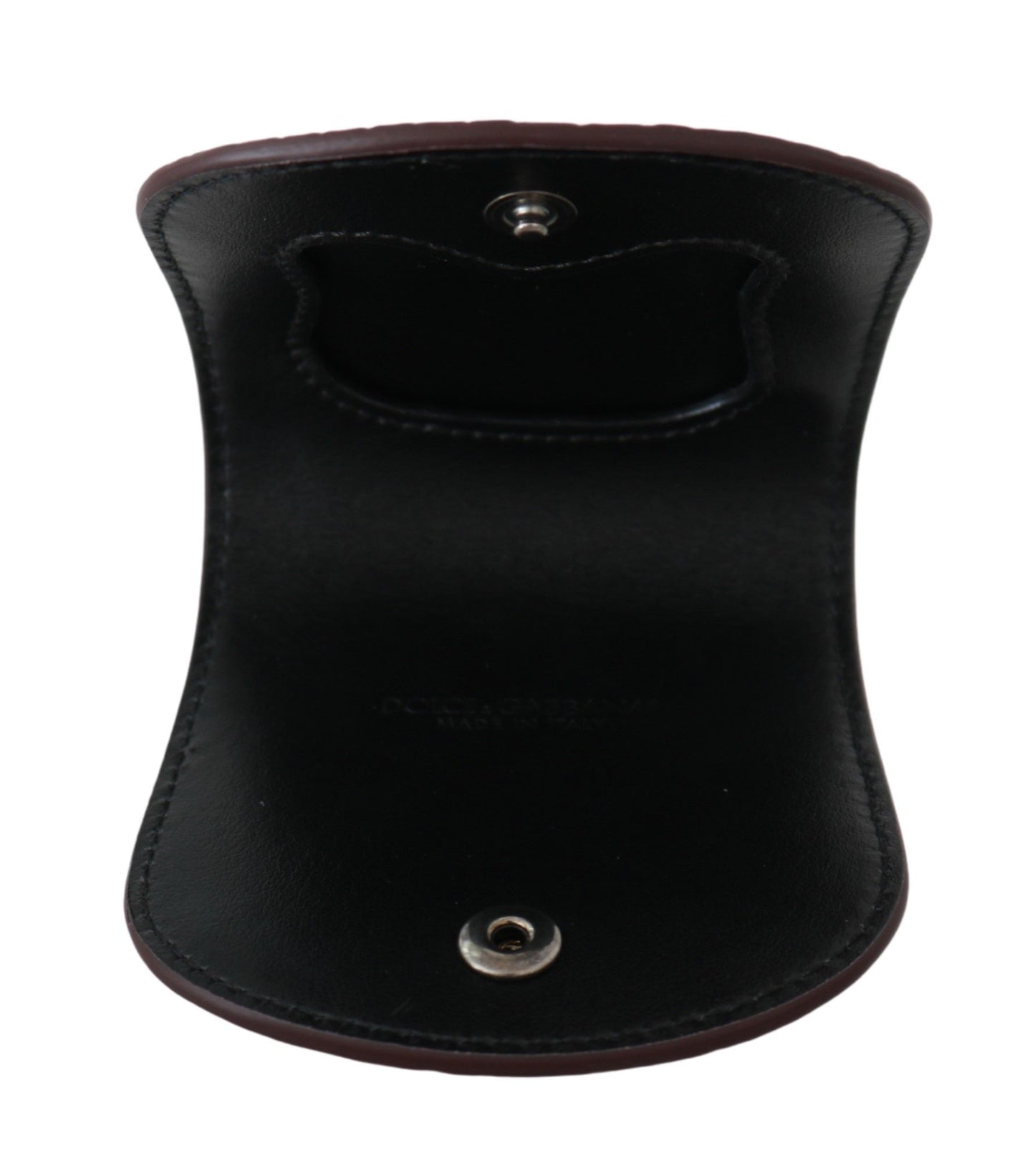 Refined Caimano Leather Coin Case
