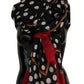Elegant Silk-Cashmere Polka Dot Scarf