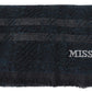 Multicolor Striped Wool Unisex Scarf