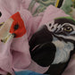 Elegant Silk-Blend Multi-Print Women's Shawl