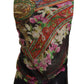Elegant Multicolor Cashmere-Silk Women's Scarf