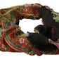 Elegant Multicolor Cashmere-Silk Women's Scarf
