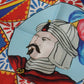 Elegant Multicolor Silk Men's Square Scarf