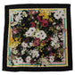 Elegant Multicolor Silk Square Scarf