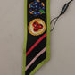 Multicolor Silk Fruit Print Bandeau Scarf