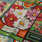 Elegant Floral Silk Square Scarf