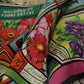 Elegant Floral Silk Square Scarf
