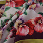 Elegant Floral Silk Square Scarf