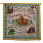 Elegant Silk-Cashmere Blend Sicilian Print Scarf