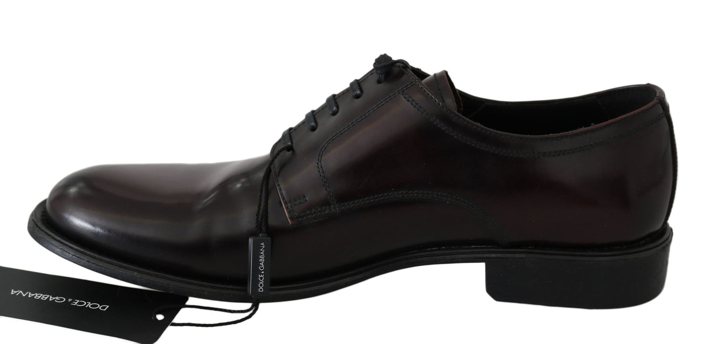 Bordeaux Leather Dress Derby  Sangria Shoes