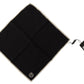 Elegant Black Silk Men's Scarf