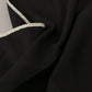Elegant Black Silk Men's Scarf