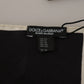 Elegant Black Silk Men's Scarf