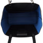 Elegant Black Leather Shopping Tote
