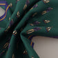 Elegant Green Silk Men's Square Scarf