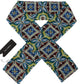 Elegant Multicolor Silk Men's Scarf